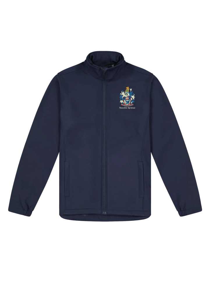 Timaru Girls High School Softshell Jacket Navy